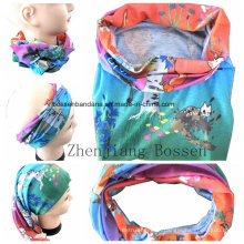 Custom Microfiber Outdoor Multifunctional Seamless Promotional Tubular Bandana